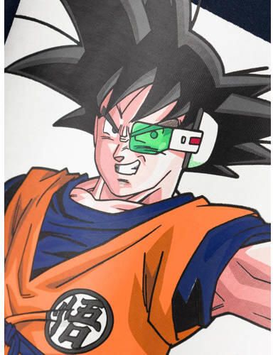 Name it KIDS Dragonball T-shirt NKMJAVIS met printopdruk donkerblauw Jongens Katoen Ronde hals 134 140 - Foto 3