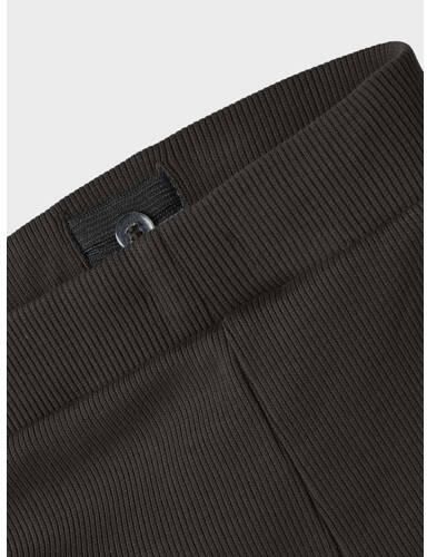 Name it KIDS flared broek NKFKOMI zwart Meisjes Polyester Effen 116 - Foto 2