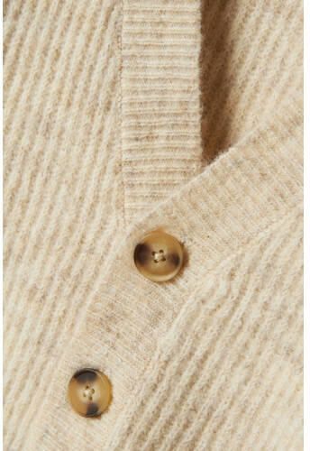 Name It Vest NKFHOLLY BOXY SHORT KNIT CARD NOOS in modieuze boxy-vorm met diepe v-hals - Foto 2