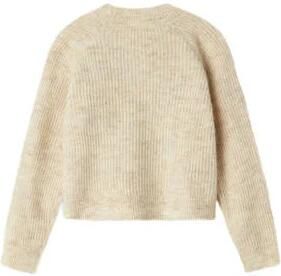 Name It Vest NKFHOLLY BOXY SHORT KNIT CARD NOOS in modieuze boxy-vorm met diepe v-hals