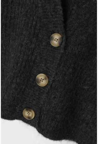 Name It Vest NKFHOLLY BOXY SHORT KNIT CARD NOOS in modieuze boxy-vorm met diepe v-hals - Foto 2