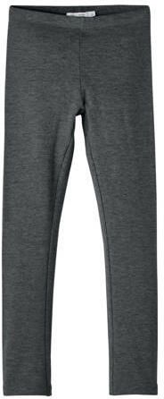 NAME IT KIDS gemêleerde legging NKFDAVINA Grijs Meisjes Stretchkatoen - Foto 3