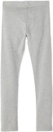 Name it KIDS gemêleerde legging NKFDAVINA grijs melange Meisjes Stretchkatoen 110 - Foto 4