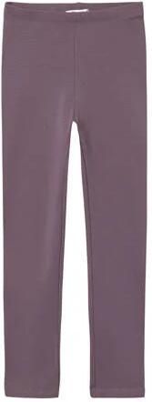 Name it KIDS gemêleerde legging NKFDAVINA Paars Meisjes Stretchkatoen Melée 158
