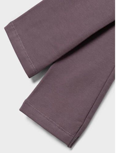 Name it KIDS gemêleerde legging NKFDAVINA Paars Meisjes Stretchkatoen Melée 158 - Foto 2