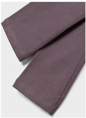 Name it KIDS gemêleerde legging NKFDAVINA Paars Meisjes Stretchkatoen Melée 122 - Foto 2