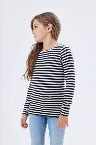 Name It Shirt met lange mouwen NKFSURAJA XSL LS TOP NOOS geweldige streepjes-look in geribbelde kwaliteit - Foto 2