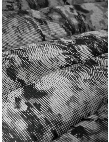 NAME IT KIDS gewatteerde jas zwart Jongens Polyester Capuchon Camouflage - Foto 4