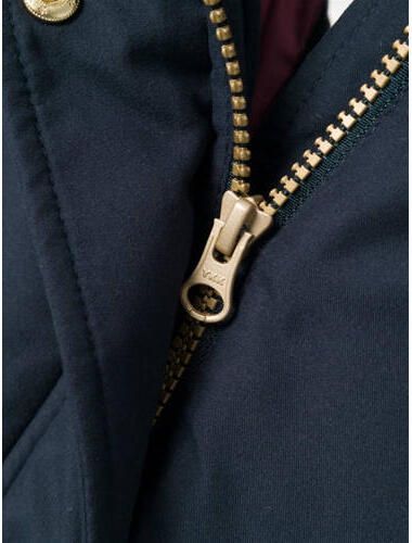 Name it KIDS gewatteerde winterjas NKFMARLIN donkerblauw Meisjes Polyester Capuchon 152 - Foto 4