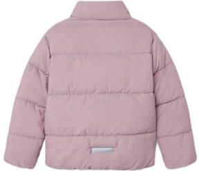 Name it KIDS gewatteerde winterjas NKFMILAN zachtroze Meisjes Polyester Opstaande kraag 146 - Foto 3