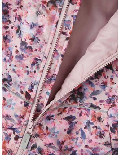 Name it KIDS gewatteerde winterjas NMFMAXI van gerecycled polyester roze Meisjes Gerecycled polyester (duurzaam) Capuchon 122 - Foto 2