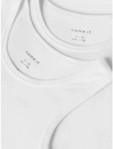 Name It Hemd NKMTANK voor jongens met ronde hals en elastisch draagcomfort (set 2 stuks)