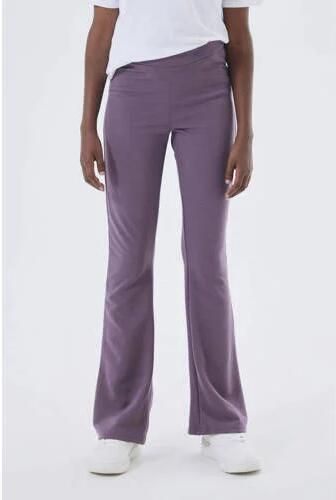 Name It Jerseybroek NKFFRIKKALI voor meisjes met uitlopende pijpen en viscose - Foto 3