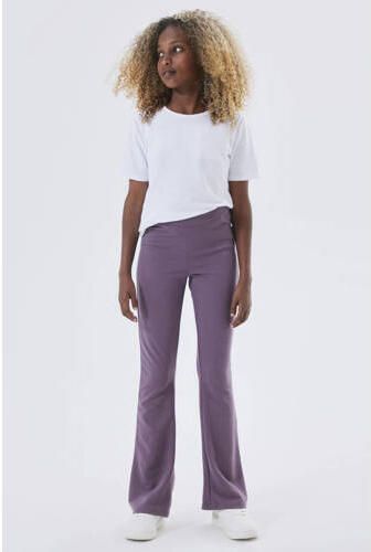 Name It Jerseybroek NKFFRIKKALI voor meisjes met uitlopende pijpen en viscose - Foto 5