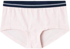 Name it KIDS hipster NKFHIPSTER- set van 2 lichtblauw lichtroze wit Slip Meisjes Stretchkatoen 122 128 - Foto 2