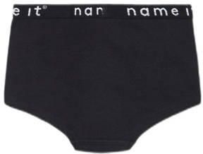 Name it KIDS hipster NKFHIPSTER set van 2 lichtgroen zwart Slip Meisjes Stretchkatoen 146 152 - Foto 3