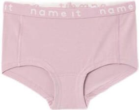 Name it KIDS hipster NKFHIPSTER set van 2 offwhite lila Slip Beige Meisjes Stretchkatoen 146 152 - Foto 3