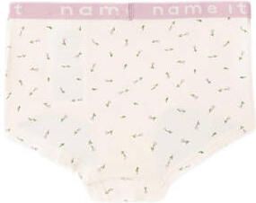 Name it KIDS hipster NKFHIPSTER set van 2 offwhite lila Slip Beige Meisjes Stretchkatoen 146 152 - Foto 4
