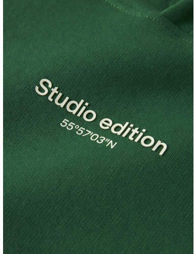 NAME IT KIDS hoodie groen Sweater Tekst - Foto 4
