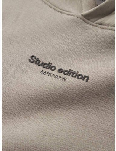 NAME IT KIDS hoodie met tekst beige Sweater Effen - Foto 8