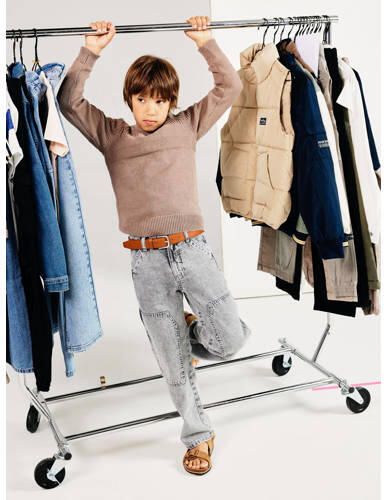 Name it KIDS imitatieleren riem NKMACC-FARLO karamel Bruin Imitatieleer 55 - Foto 2