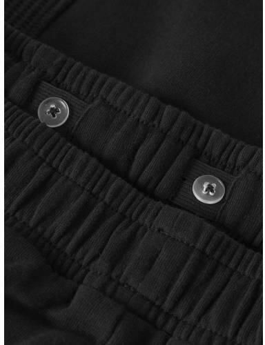 NAME IT KIDS joggingbroek zwart Jongens Sweat Effen - Foto 3