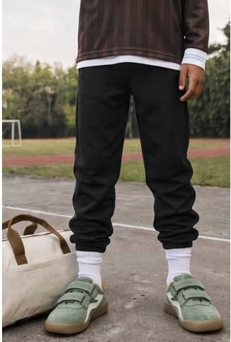 NAME IT KIDS junior trainingsbroek zwart Sportbroek Jongens Polyester - Foto 3