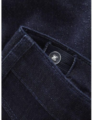 NAME IT KIDS korte spijkerrok met glitters donkerblauw Meisjes Denim - Foto 4