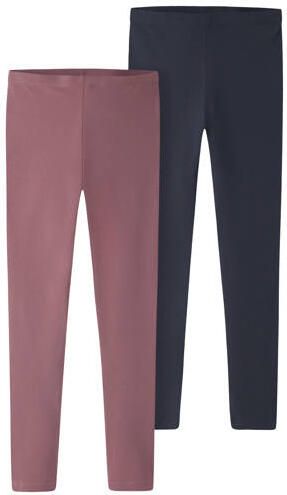 Name It Legging NKFVIVIAN voor meisjes met elastische tailleband in 2-pack (set 2-delig) - Foto 4