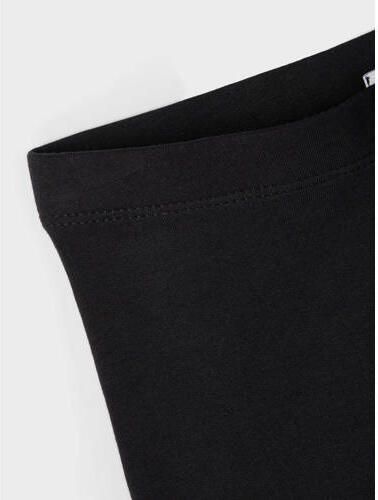 Name it KIDS legging NKFDAVINA met katoen zwart Meisjes Stretchkatoen Effen 128 - Foto 2