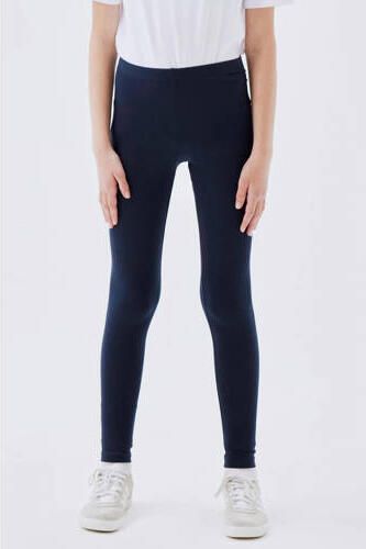 NAME IT KIDS legging NKFVIVIAN met katoen donkerblauw Meisjes Stretchkatoen - Foto 8