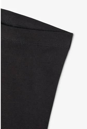 Name it KIDS legging NKFVIVIAN met katoen zwart Meisjes Stretchkatoen Effen 122 - Foto 4