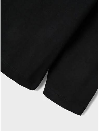 Name it KIDS longsleeve NKMVOBBO zwart Jongens Katoen Ronde hals Effen 134 140