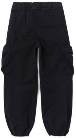 Name it KIDS loose fit cargobroek NKMBEN zwart Jongens Katoen Effen 170 - Foto 2