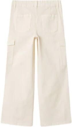 Name it KIDS loose fit jeans offwhite Broek Wit Meisjes Stretchdenim Effen 128 - Foto 3