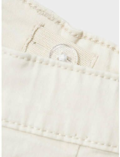 Name it KIDS loose fit jeans offwhite Broek Wit Meisjes Stretchdenim Effen 128 - Foto 2
