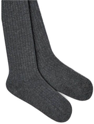 Name it KIDS maillot NKNPANTYHOSE set van 2 donkergrijs melange Katoen 110 116 - Foto 3