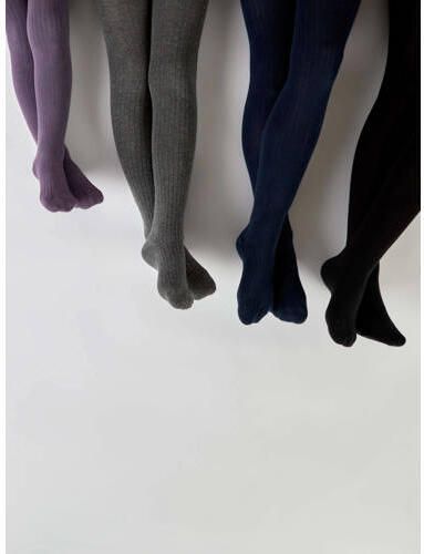 Name it KIDS maillot NKNPANTYHOSE set van 2 zwart Katoen 110 116 - Foto 2