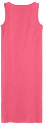 Name it KIDS maxi jurk NKFVIPPA met printopdruk zoetroze Meisjes Stretchkatoen Ronde hals 116