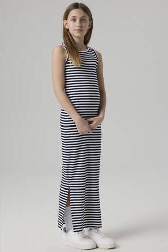 Name It Maxi-jurk NKFSURAJA XSL SL MAXI DRESS NOOS Katoenmix met stretch jersey zijsplitjes - Foto 6