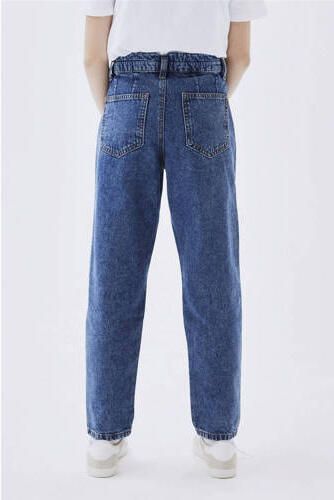 Name it Kids Nkfbella HW MOM AN Jeans 1092-Do NO: Medium Blue Denim | Freewear Jeans Blauw Dames - Foto 4