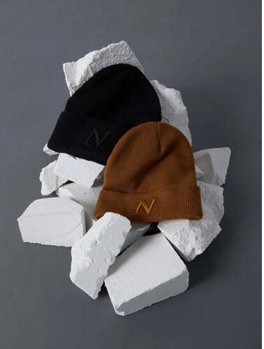 Name it KIDS muts zwart Acryl Effen 48 49 - Foto 3