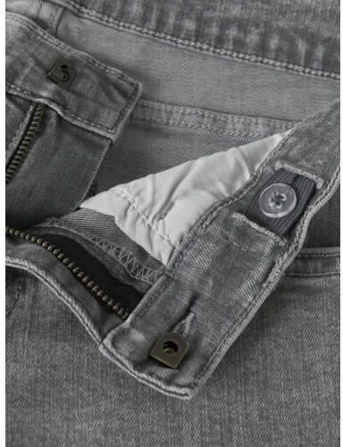 NAME IT KIDS NKFROSE wide leg jeans grijs Meisjes Stretchdenim Effen - Foto 4