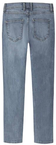 NAME IT KIDS NKMSILAS slim fit jeans mediumblauw Jongens Stretchdenim - Foto 4