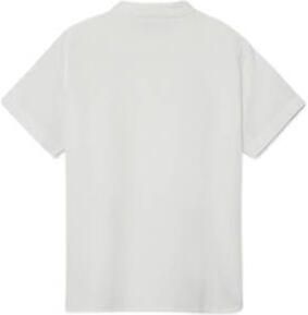 Name it KIDS overhemd NKMFAHER offwhite Wit Jongens Viscose Mao kraag Effen 122 128 - Foto 4