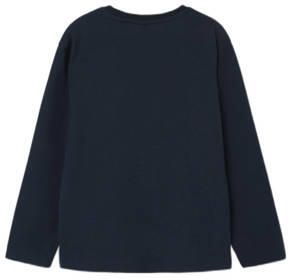 Name it KIDS Pokemon longsleeve met printopdruk donkerblauw Jongens Katoen Ronde hals 158 164 - Foto 2