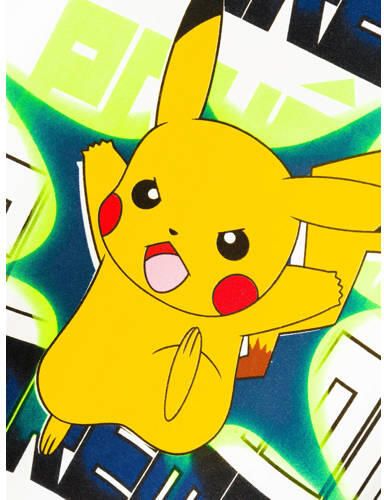 Name it KIDS Pokemon T-shirt NKMMACI met printopdruk wit Jongens Stretchkatoen Ronde hals 146 152 - Foto 3