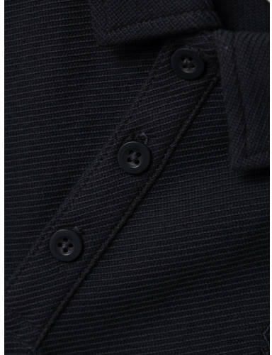 Name it KIDS polo NKMRUSIMMA donkerblauw Jongens Katoen Polokraag Effen 122 128