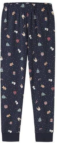 NAME IT KIDS pyjama met print donkerblauw Stretchkatoen Ronde hals - Foto 4