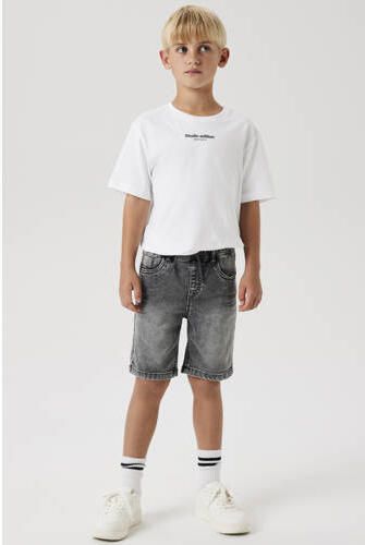 Name It Jeansshort NKMRYAN JOGGER DNM L SHOR Katoenmix elastische manchet verstelbaar - Foto 8